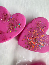 Load image into Gallery viewer, Pink Champagne Heart Slab