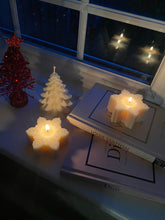 Load image into Gallery viewer, Snowflake Candles