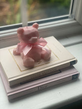 Load image into Gallery viewer, Pink Geo Bear Candle
